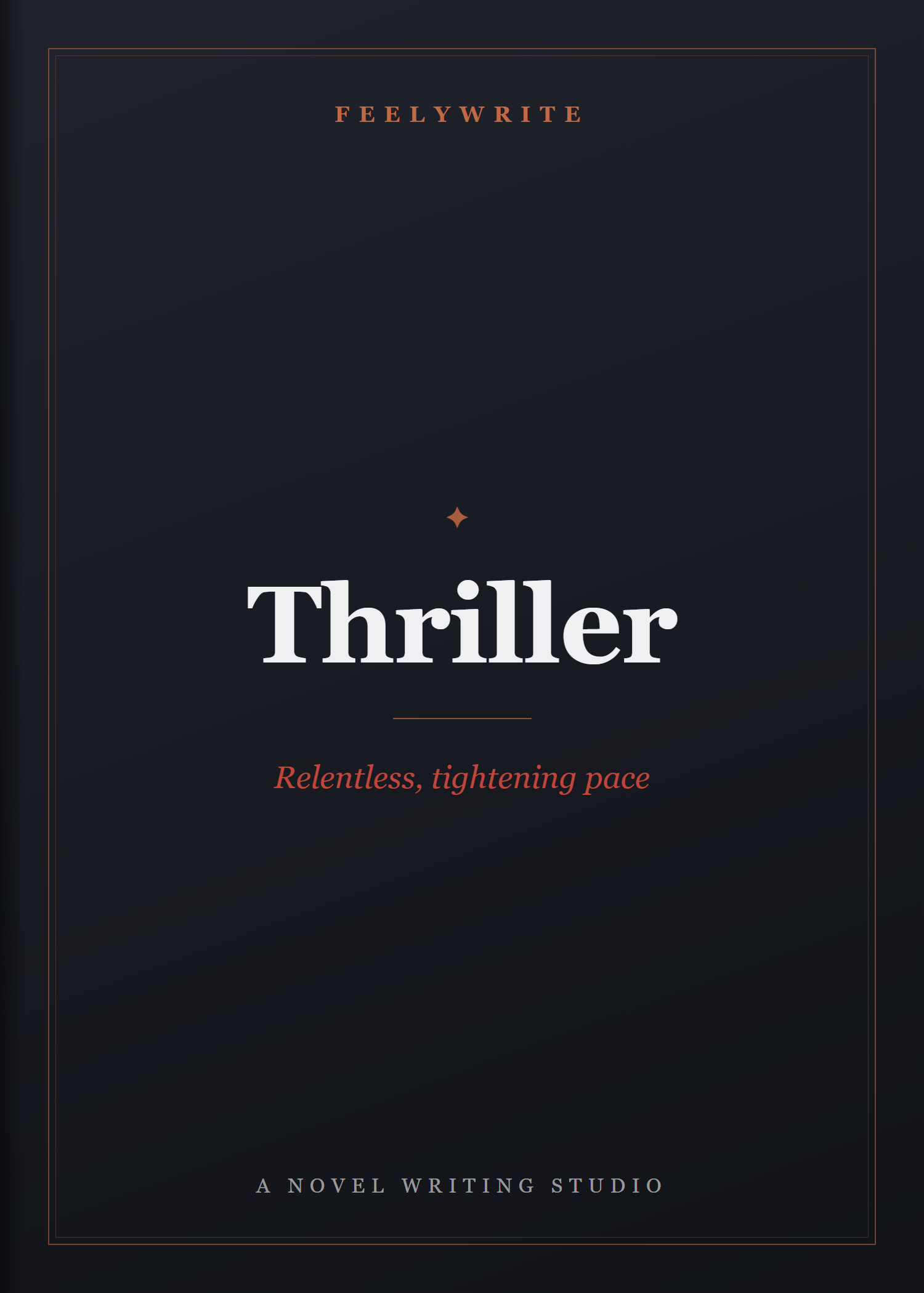 Thriller — a FeelyWrite writing studio